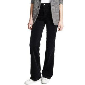 NWT J BRAND Joan cotton-blend velvet wide-leg pants - SIZE 27